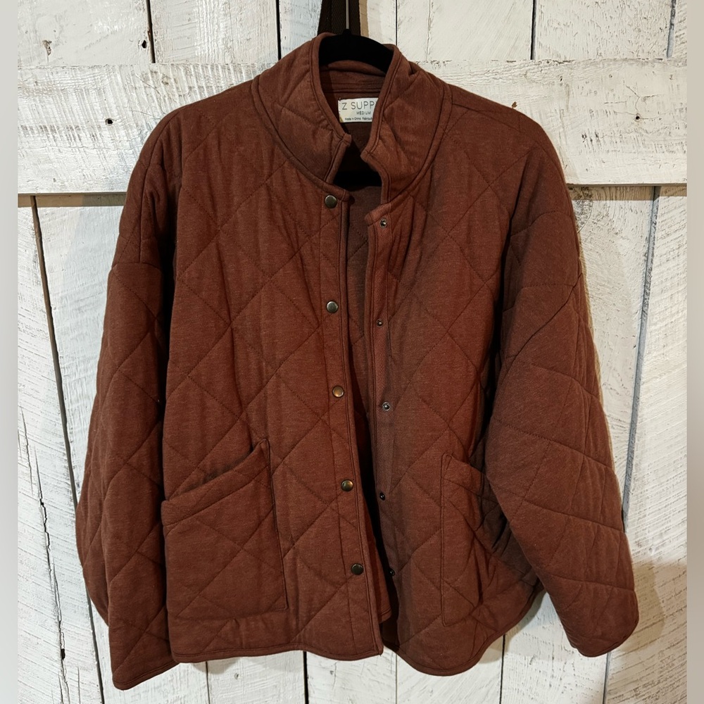 Like New Z Supply quilted jacket. Medium